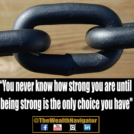 Being Strong is the Only Choice You Have